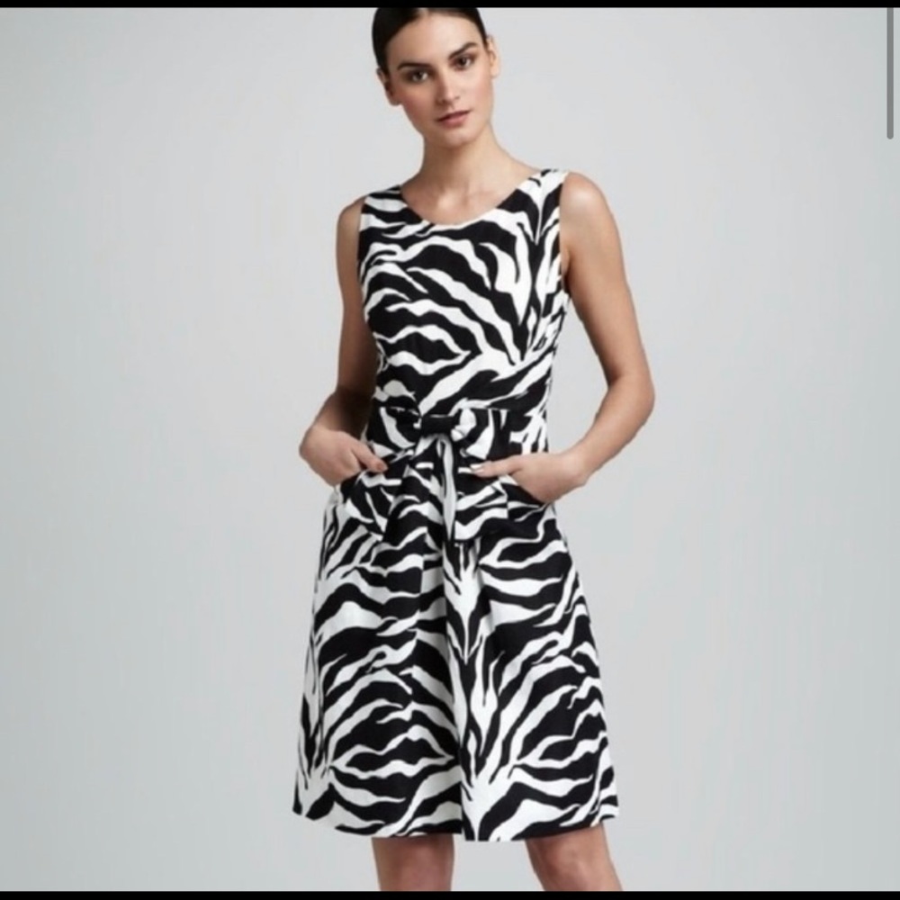 Kate Spade Jillian zebra dress